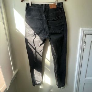 Madewell Distressed Mom Jeans